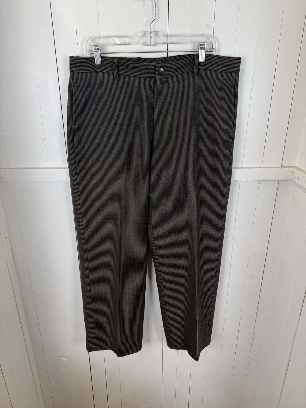 Armani Collezioni Gray Casual Pants Men's Size 38 Tall